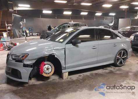 2019 Audi Rs 3 2.5T z USA, uszkodzony, nr VIN WUABWGFF2KA902998